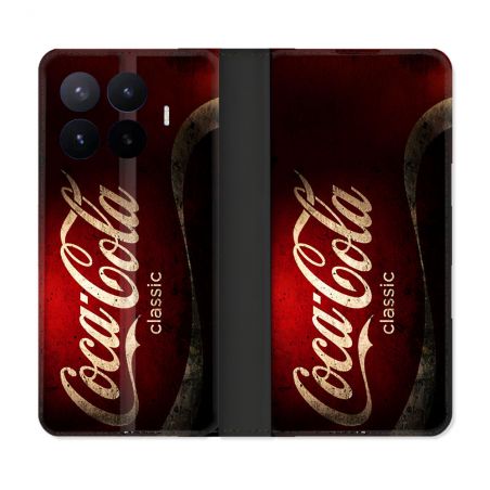 Housse Cuir Portefeuille Pour Xiaomi 17T Coca Cola Classique