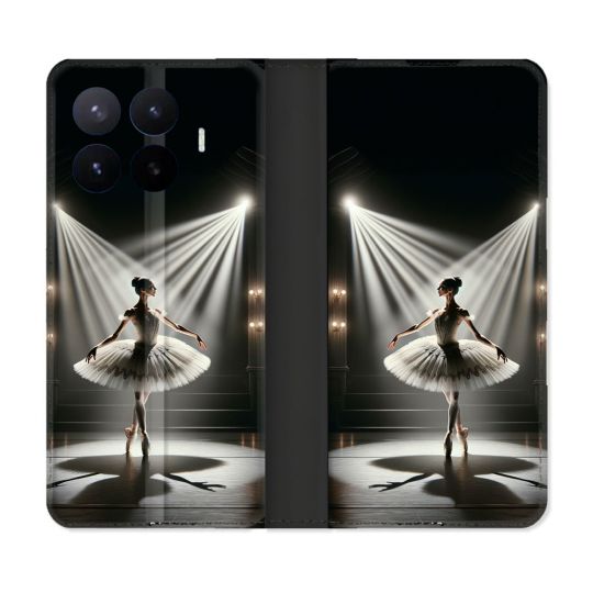 Housse Cuir Portefeuille Pour Xiaomi 17T Danseuse Lumière