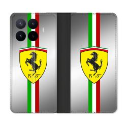 Housse Cuir Portefeuille Pour Xiaomi 17T Ferrari Ligne