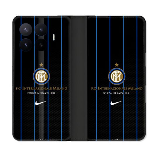 Housse Cuir Portefeuille Pour Xiaomi 17T Foot Inter Milan