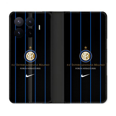 Housse Cuir Portefeuille Pour Xiaomi 17T Foot Inter Milan