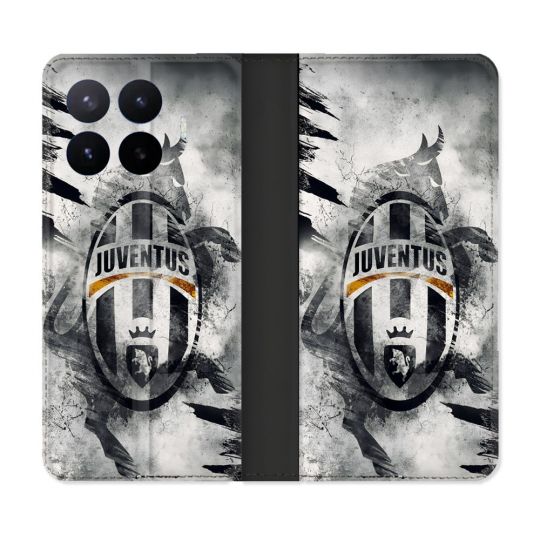 Housse Cuir Portefeuille Pour Xiaomi 17T Foot Juventus Turin