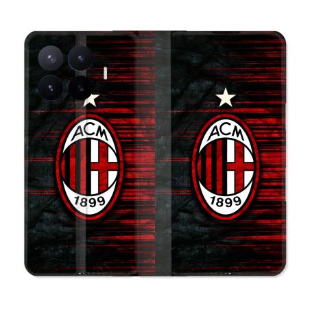 Housse Cuir Portefeuille Pour Xiaomi 17T Foot Milan AC
