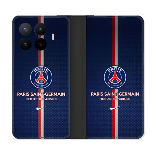 Housse Cuir Portefeuille Pour Xiaomi 17T Foot PSG Fier