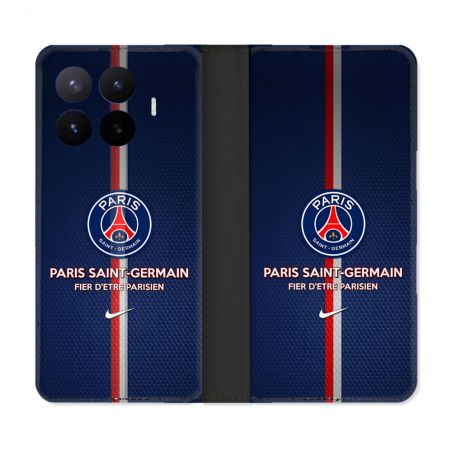 Housse Cuir Portefeuille Pour Xiaomi 17T Foot PSG Fier