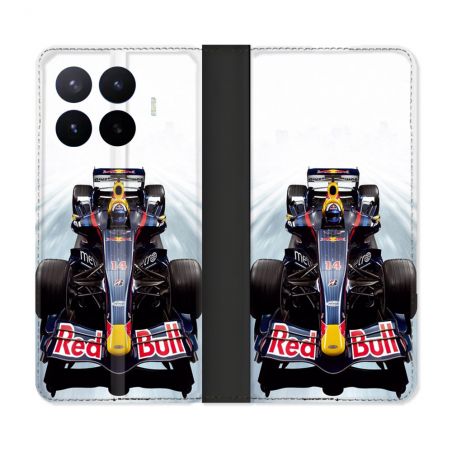 Housse Cuir Portefeuille Pour Xiaomi 17T Formule 1 F1 Red Bull