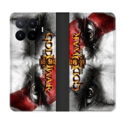 Housse Cuir Portefeuille Pour Xiaomi 17T God Of War GOW