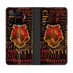 Housse Cuir Portefeuille Pour Xiaomi 17T Harry Potter Griffondor
