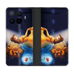 Housse Cuir Portefeuille Pour Xiaomi 17T La Belle et La Bête