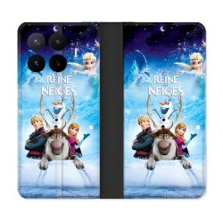 Housse Cuir Portefeuille Pour Xiaomi 17T La Reine Des Neiges