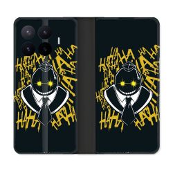 Housse Cuir Portefeuille Pour Xiaomi 17T Manga Assassination Classroom Kuro Noir