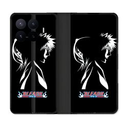 Housse Cuir Portefeuille Pour Xiaomi 17T Manga Bleach Duo