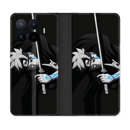 Housse Cuir Portefeuille Pour Xiaomi 17T Manga Boruto Epée