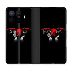 Housse Cuir Portefeuille Pour Xiaomi 17T Manga Death Note Noir