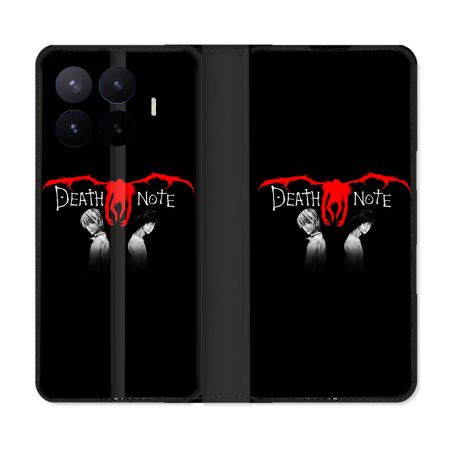 Housse Cuir Portefeuille Pour Xiaomi 17T Manga Death Note Noir