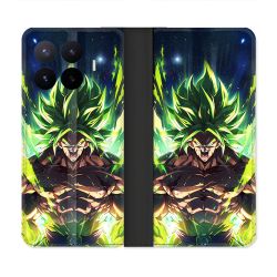 Housse Cuir Portefeuille Pour Xiaomi 17T Manga Dragon Ball Broly