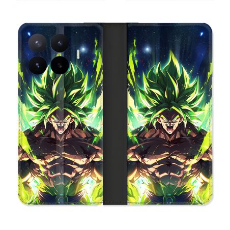 Housse Cuir Portefeuille Pour Xiaomi 17T Manga Dragon Ball Broly