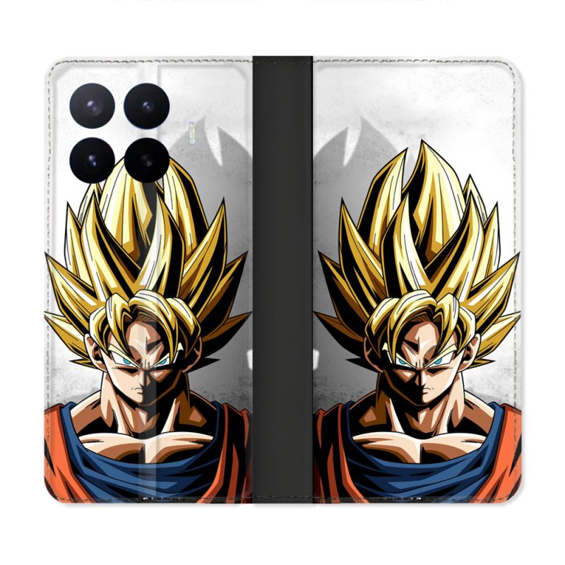 Housse Cuir Portefeuille Pour Xiaomi 17T Manga Dragon Ball Sangoku Portrait