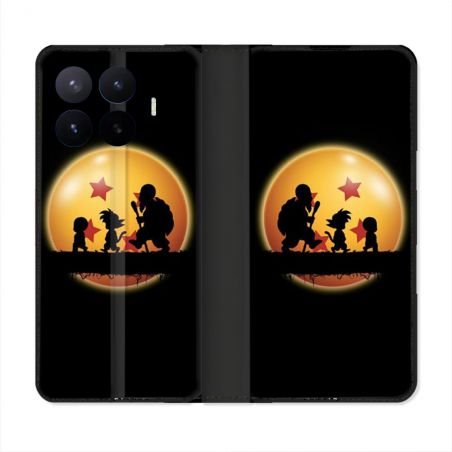 Housse Cuir Portefeuille Pour Xiaomi 17T Manga Dragon Ball Vintage