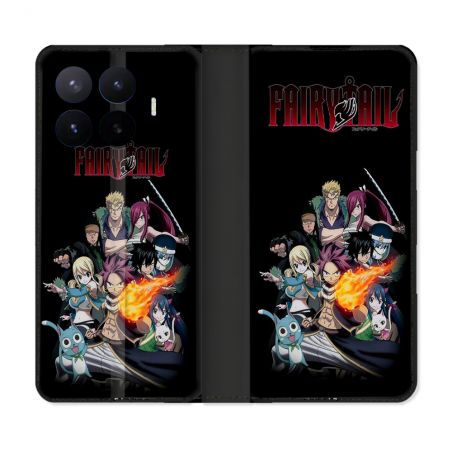 Housse Cuir Portefeuille Pour Xiaomi 17T Manga Fairy Tail Logo Team