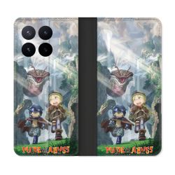 Housse Cuir Portefeuille Pour Xiaomi 17T Manga Made In Abyss Affiche