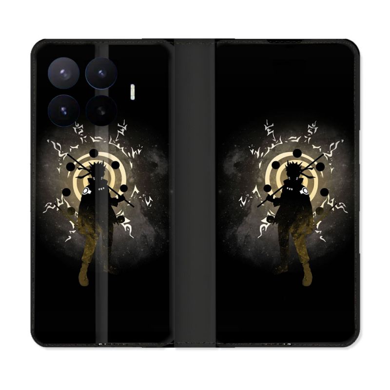 Housse Cuir Portefeuille Pour Xiaomi 17T Manga Naruto Sage
