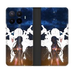 Housse Cuir Portefeuille Pour Xiaomi 17T Manga SAO sword Art Online Asuna