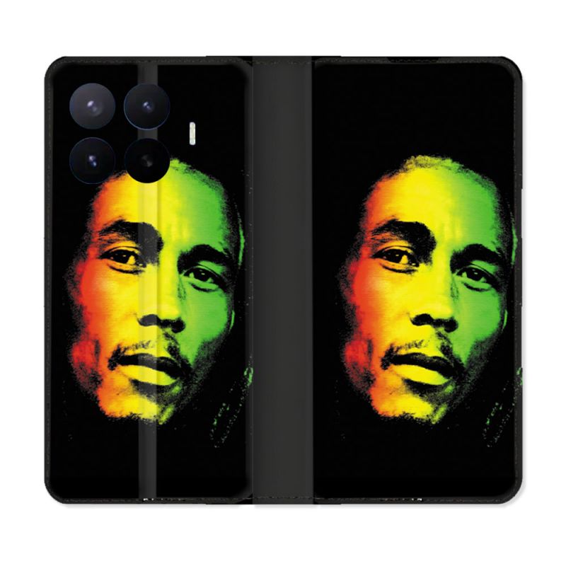 Housse Cuir Portefeuille Pour Xiaomi 17T Musique Bob Marley 2