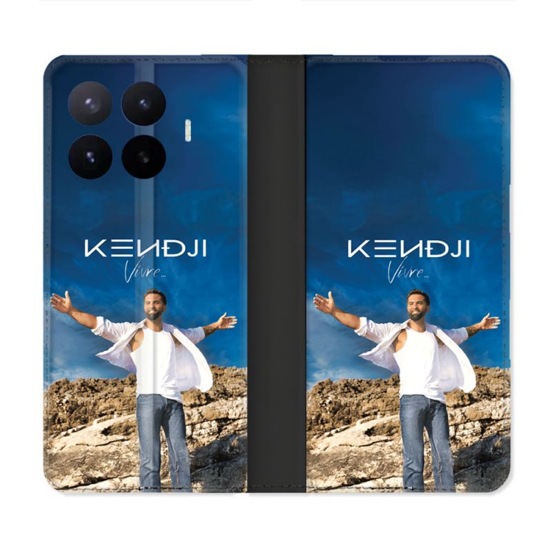 Housse Cuir Portefeuille Pour Xiaomi 17T Musique Kendji