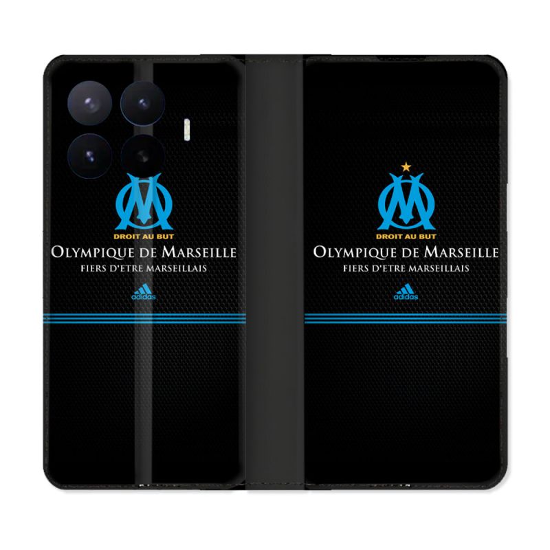 Housse Cuir Portefeuille Pour Xiaomi 17T Olympique Marseille OM Fier etre Marseillais