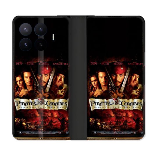 Housse Cuir Portefeuille Pour Xiaomi 17T Pirate Des Caraibes