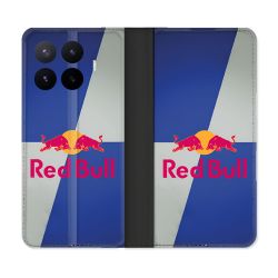 Housse Cuir Portefeuille Pour Xiaomi 17T Red Bull Classique