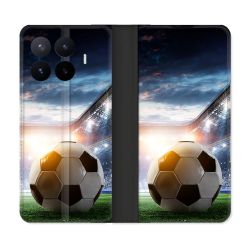 Housse Cuir Portefeuille Pour Xiaomi 17T Sport Football Stade