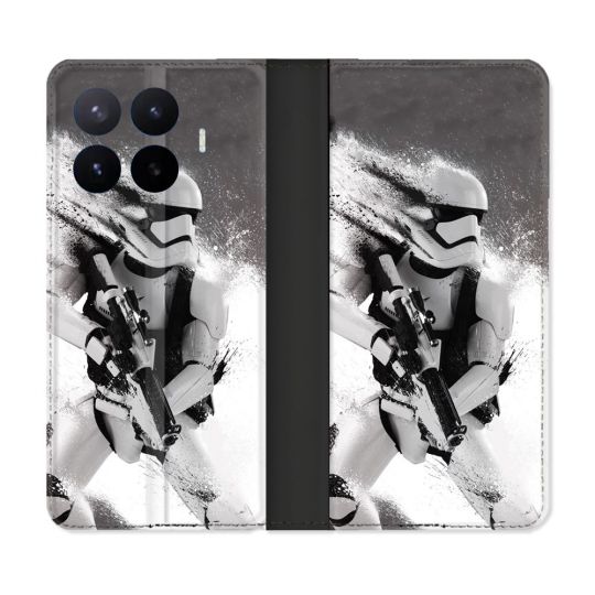 Housse Cuir Portefeuille Pour Xiaomi 17T Star Wars - Trooper