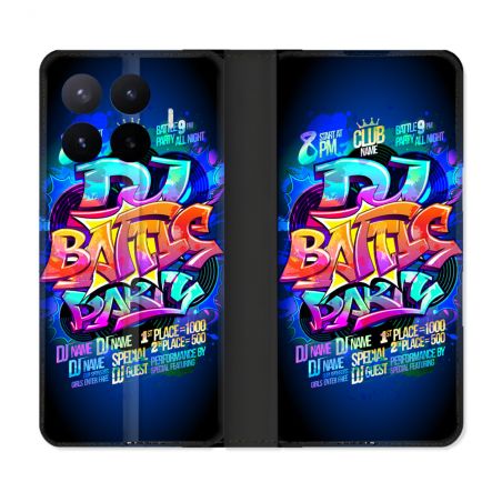 Housse Cuir Portefeuille Pour Xiaomi 17T Street Art Rap