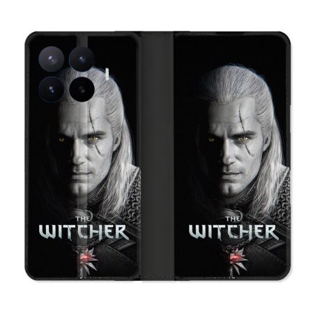 Housse Cuir Portefeuille Pour Xiaomi 17T The Witcher Noir
