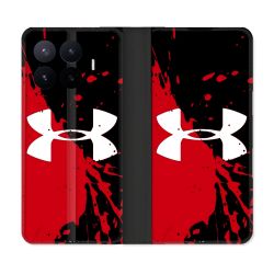 Housse Cuir Portefeuille Pour Xiaomi 17T Under Armour