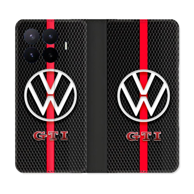 Housse Cuir Portefeuille Pour Xiaomi 17T Volkwagen Line