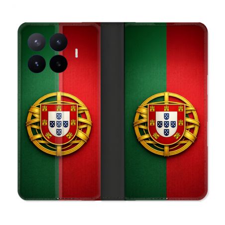 Housse Cuir Portefeuille Pour Xiaomi 17T Voyage Drapeau Portugal