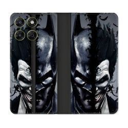 Housse Cuir Portefeuille Pour Motorola Moto G67 / G77 / G87 Batman Joker
