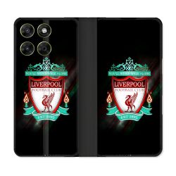 Housse Cuir Portefeuille Pour Motorola Moto G67 / G77 / G87 Foot Liverpool