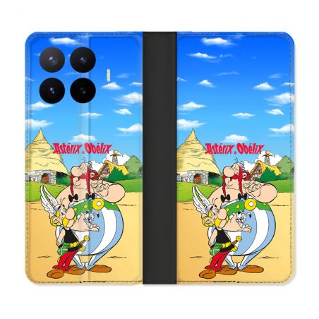 Housse Cuir Portefeuille Pour Xiaomi 17T Pro Astérix Obélix Color