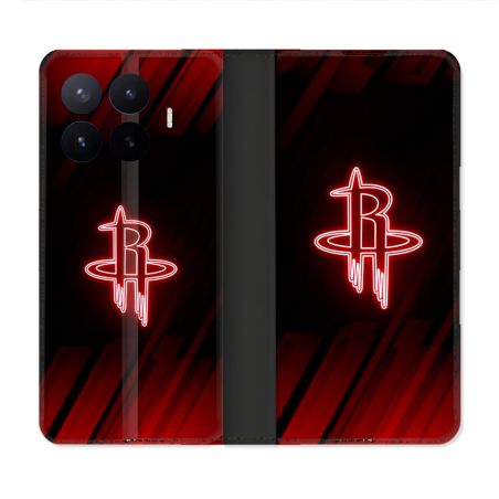 Housse Cuir Portefeuille Pour Xiaomi 17T Pro Basket Houston Rockets