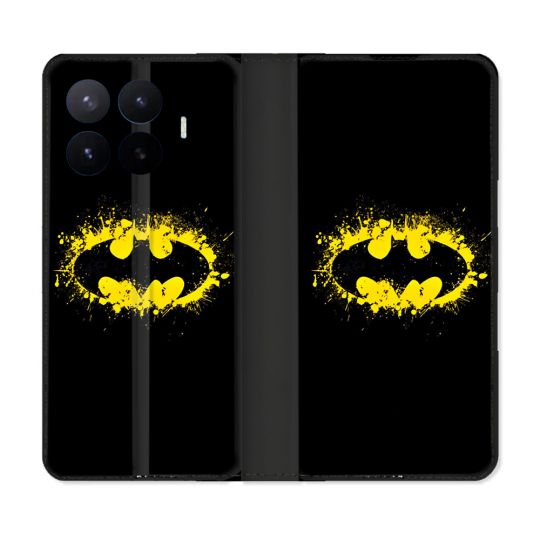Housse Cuir Portefeuille Pour Xiaomi 17T Pro Batman Logo