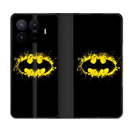 Housse Cuir Portefeuille Pour Xiaomi 17T Pro Batman Logo