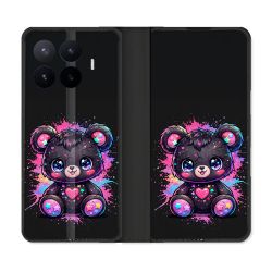 Housse Cuir Portefeuille Pour Xiaomi 17T Pro Fantastique Kawaii Mignon