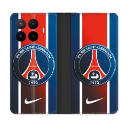 Housse Cuir Portefeuille Pour Xiaomi 17T Pro Foot PSG 1970