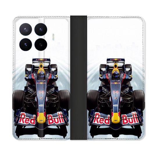 Housse Cuir Portefeuille Pour Xiaomi 17T Pro Formule 1 F1 Red Bull