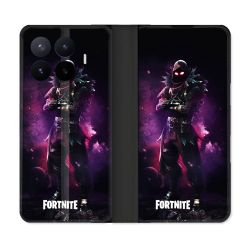 Housse Cuir Portefeuille Pour Xiaomi 17T Pro Fortnite Raven