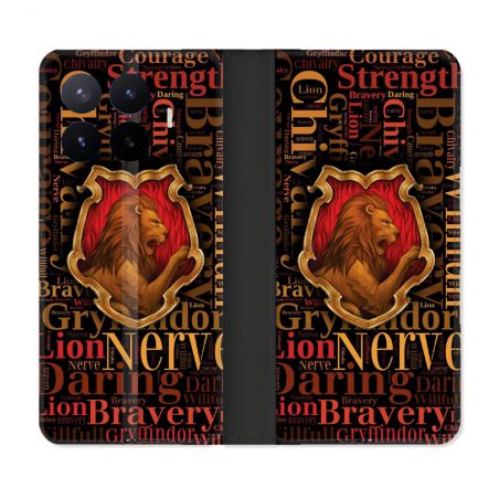 Housse Cuir Portefeuille Pour Xiaomi 17T Pro Harry Potter Griffondor